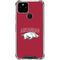 University of Arkansas-Fayetteville Razorbacks Logo Google Pixel 5 Clear Case